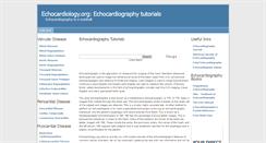 Desktop Screenshot of echocardiology.org